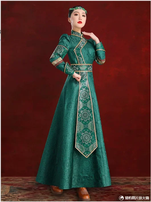 New Original Ethnic Robe Inner Mongolia Dance Costume Wedding Dress