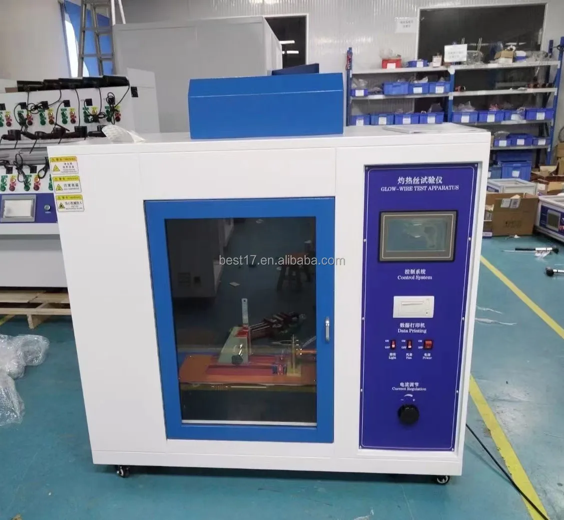 

Super Value Factory StoreGlow Wire Flammability Temperature Tester IEC 60695 Tracking Index Tester Glow Wire Test Machine Flamma