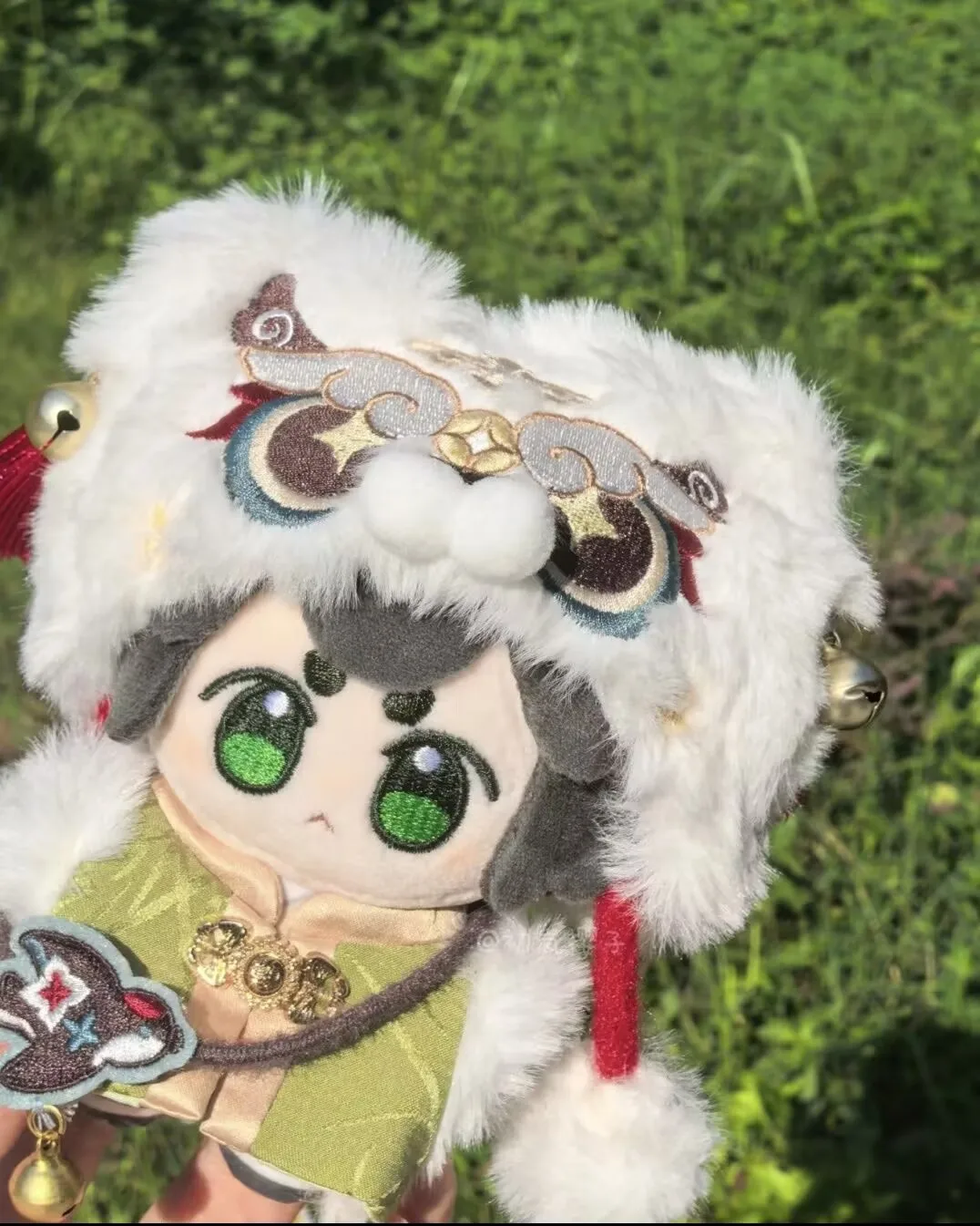 (Solo para ropa de bebé) colgante de muñeca de 10cm, nueva ropa de bebé de estilo antiguo de estilo chino