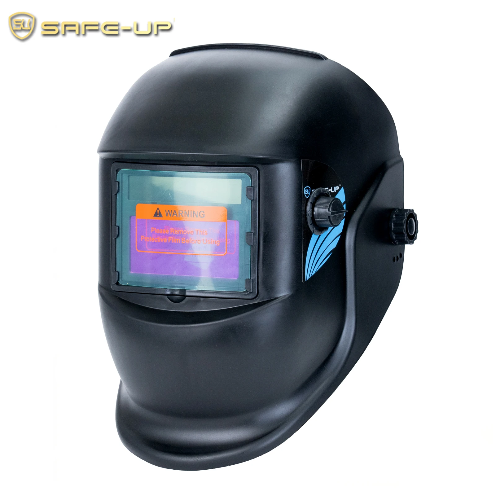 SAFEUP Welding Mask Auto Darkening Welding Helmet for Welder Machine Grind Cut Automatic Welder Tools Head Protection Hood Cap