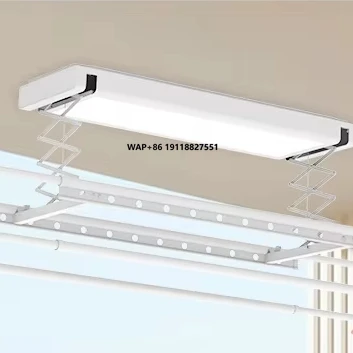 

Balcony Intelligent Clothes Drying Rack Ceiling-Mounted Multifunctional Remote Control Clothes Rack