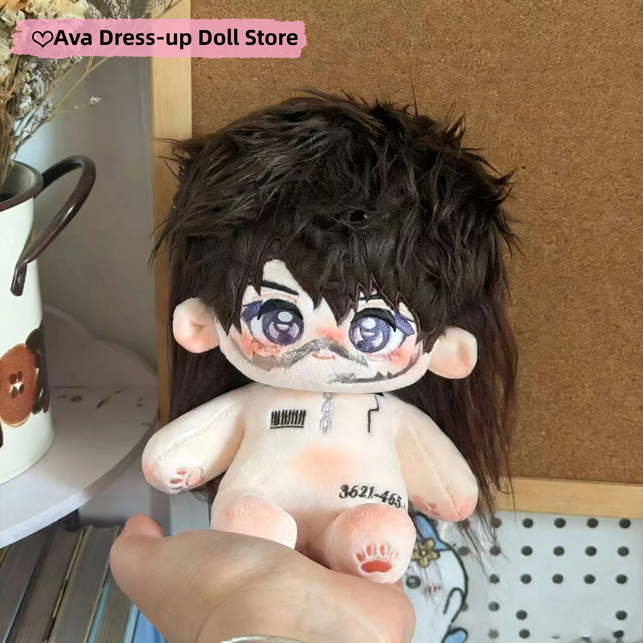 

20-сантиметровая аниме-игрушка Love and Deepspace: Калеб из серии Tomorrow, мягкая хлопковая кукла для косплея, мультяшная одежда для переодевания, фигурка, подарок