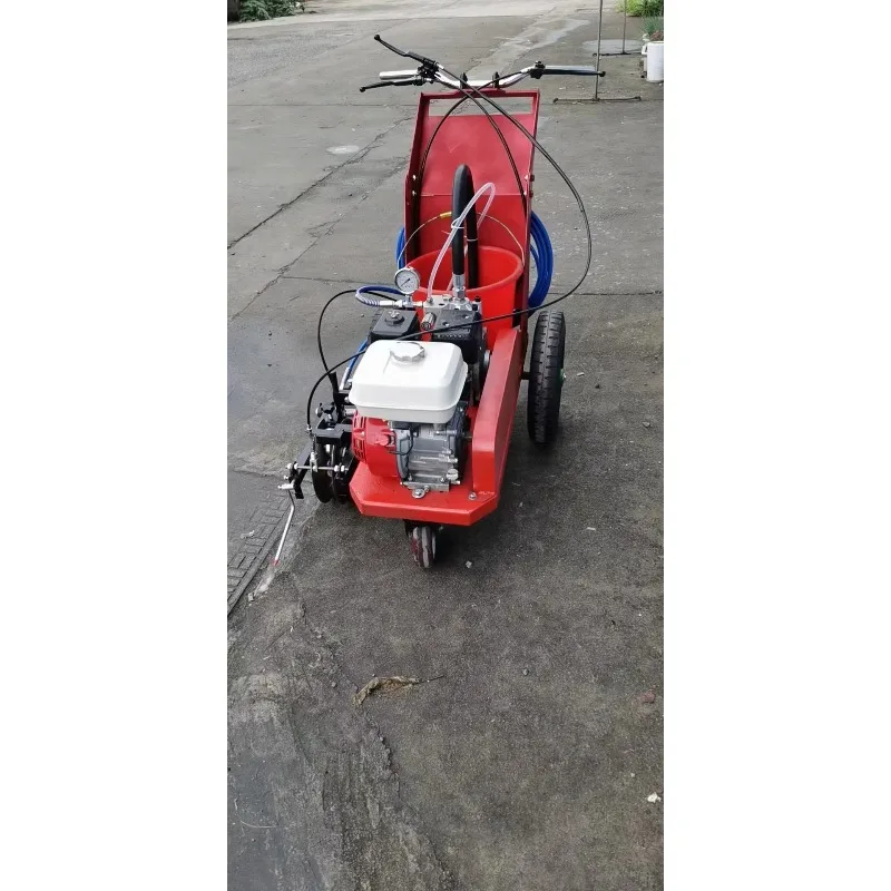 Plastic Road Marking Machine Road Line Marking Machine for Running Track Marking Machine for Running Track Athletic Track