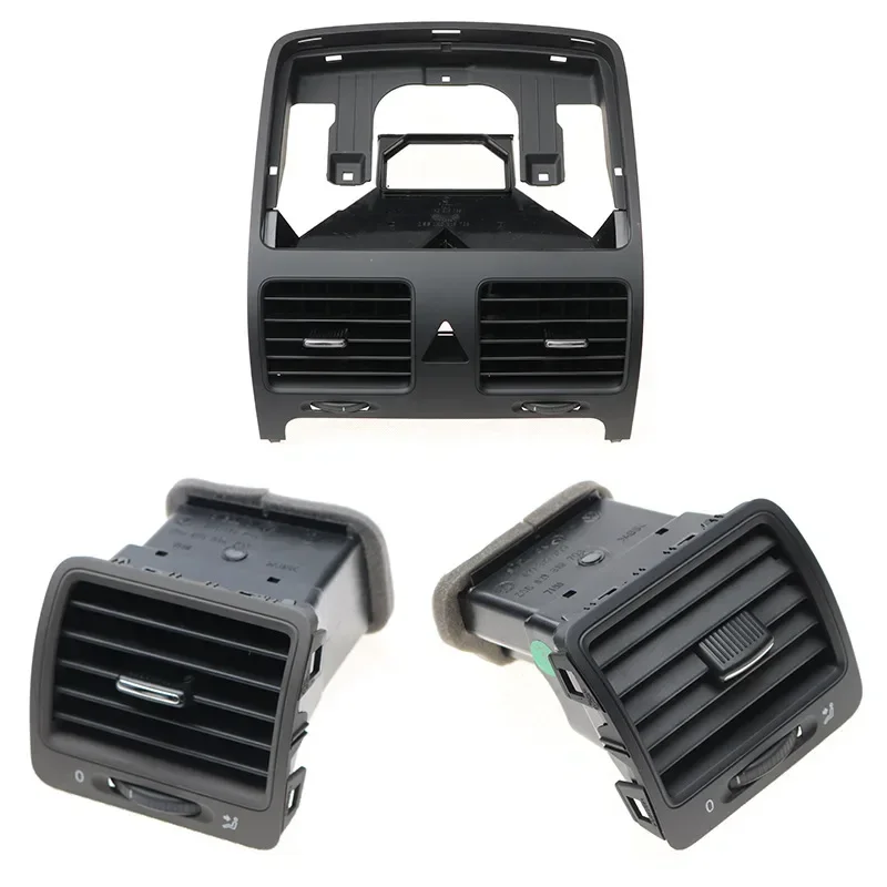 New Black Right Dashboard Air Conditioning Outlet Vent Fit  5 GOLF MK5 MKV Rabbit 1KD 819 728