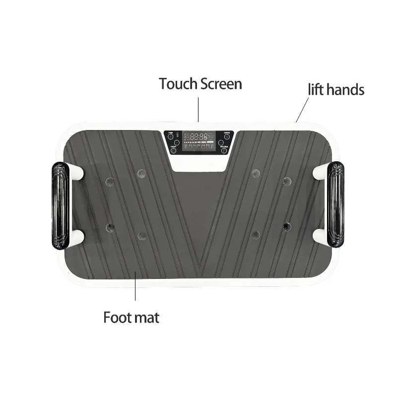 آلة تدليك الجسم بالكامل، معدات اللياقة البدنية النحيفة، منصة الاهتزاز، لوحة تهتز #5