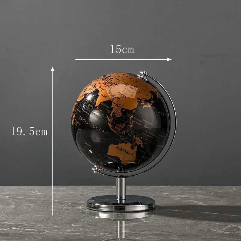 

Nordic Creative Water Globe Living Room Office Decoration Ball Study Desk Decorations European Home Crystal Ball Solar System