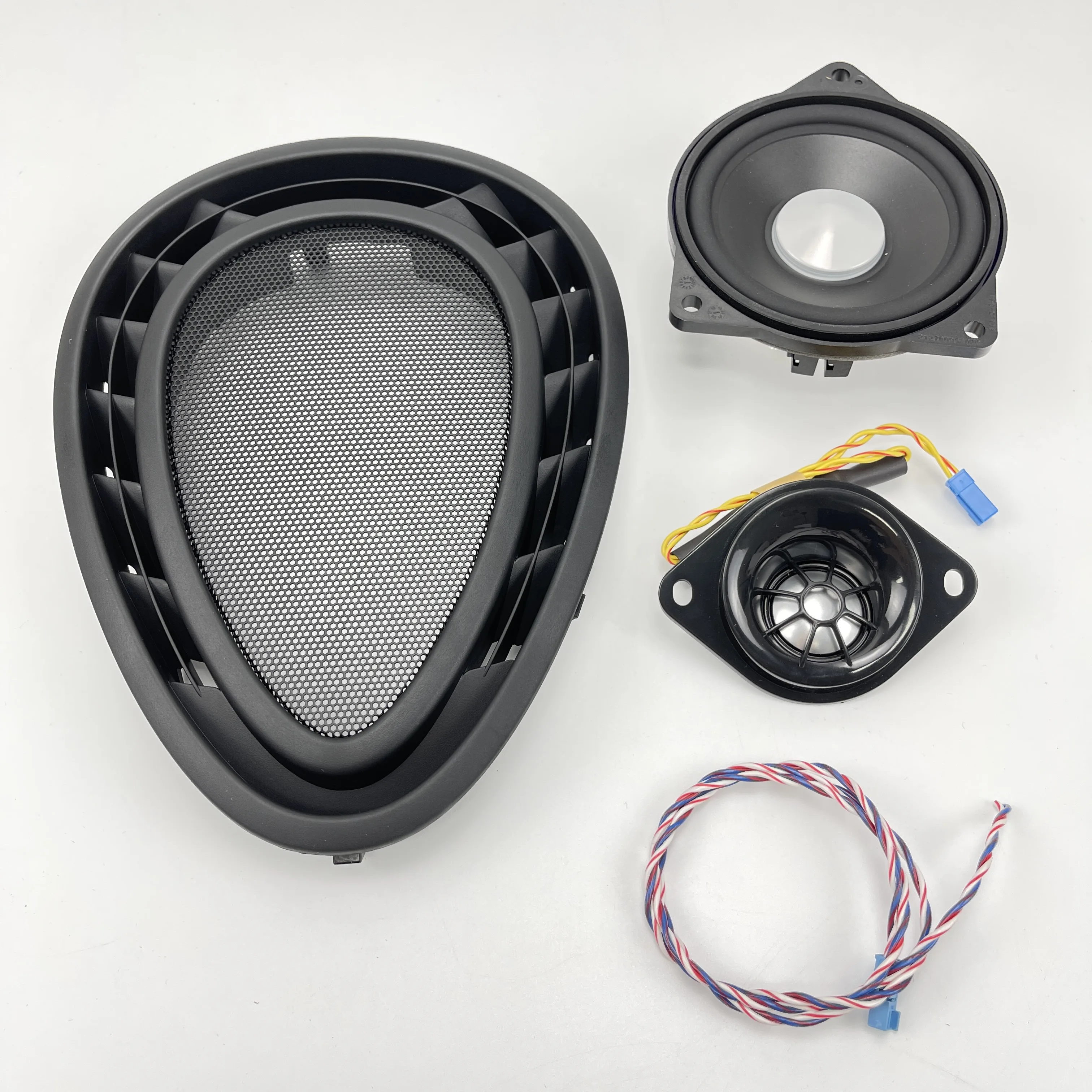 

Cover For BMW Mini F54 F55 F56 Series Center console speaker Door midrange speaker tweeter, subwoofer High Quality Loudspeaker