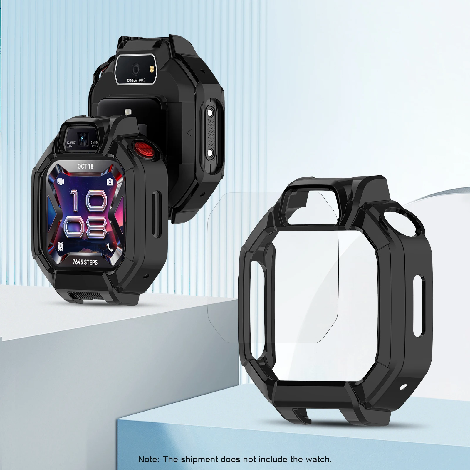 Halfgesloten PC-beschermhoes v - Huawei Smartwatch Watch Fit recensie en prijs