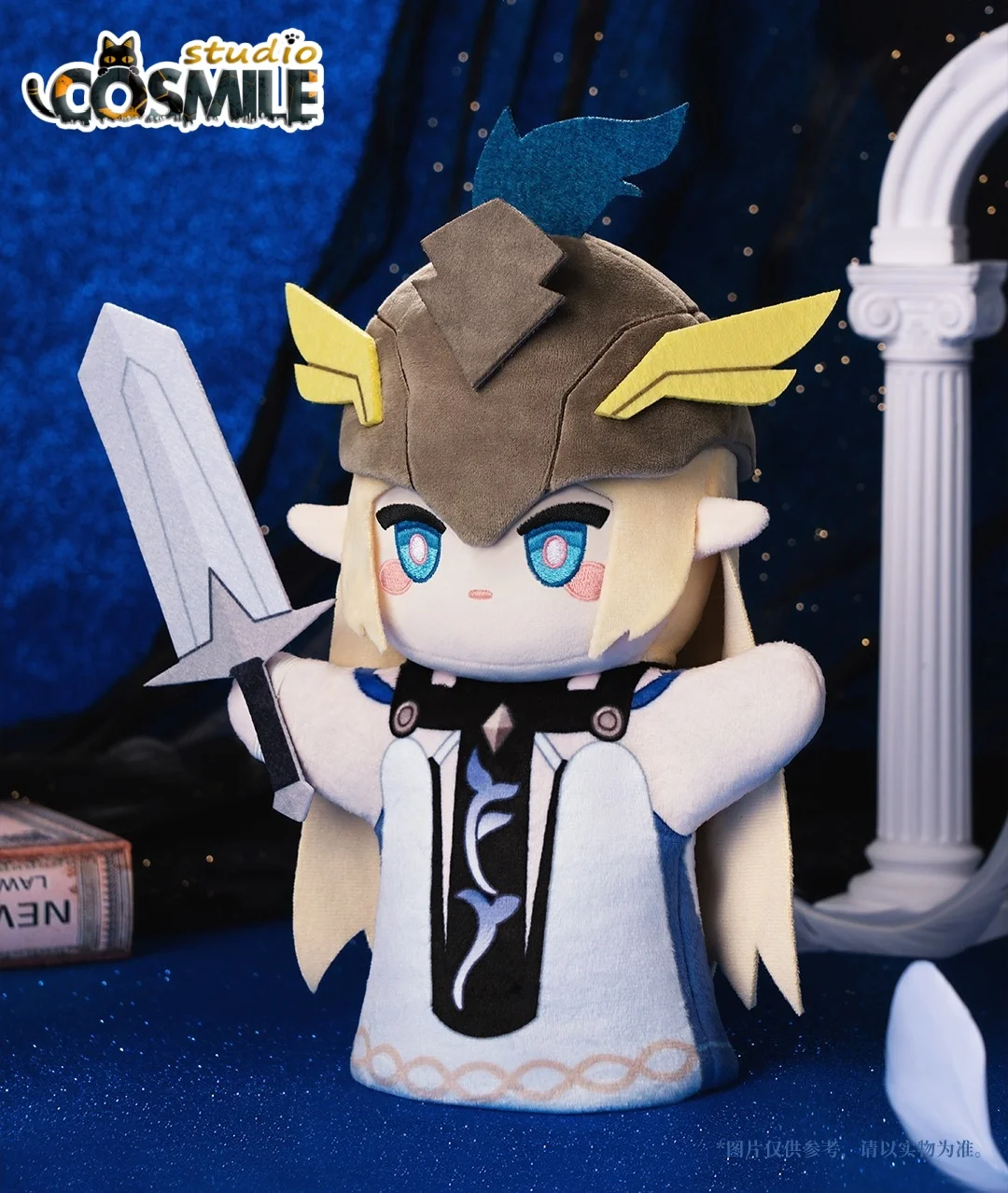 

Official Original Version Cartethyia Game Wuthering Waves Blonde Elf Stuffed Plushie Plush Doll Hand Puppet Gift Jan