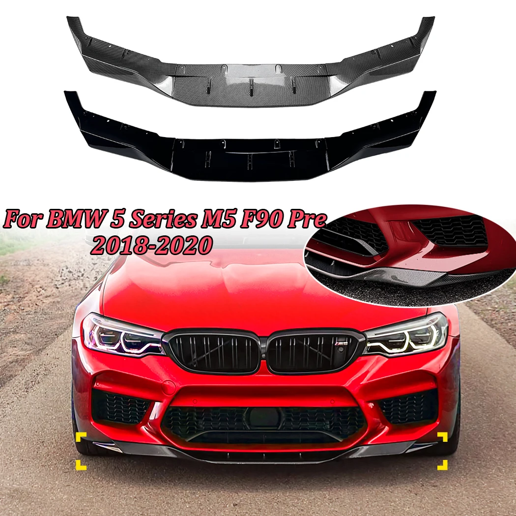 

For Toyota GR86 2022+ Car Front Bmuper Lip Splitter Spoiler Guard Protector Cover Kits Glossy Black Auto Accessories