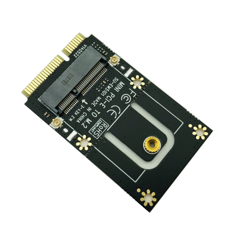 Mini PCI-E to M.2 Adapter Expansion Card Converter M.2 NGFF Key E Interface For M.2 Wireless Bluetooth WiFi Module for Laptop PC