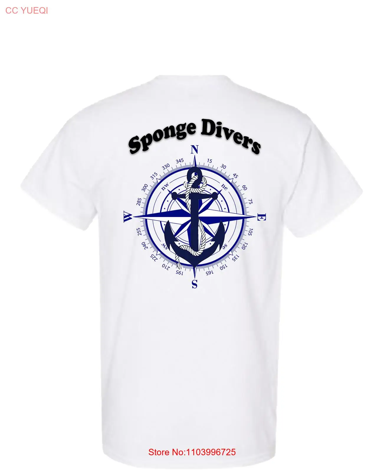 ENJOY LIFE T-SHIRT 100% PRESHRUNK COTTON- ENJOY LIFE. SPONGE DIVER SHIRT.