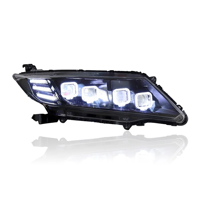

For 15-19 Honda City Headlight Assembly Modification Bugatti Matrix LED Daytime Running Light Flowing Turn Signal