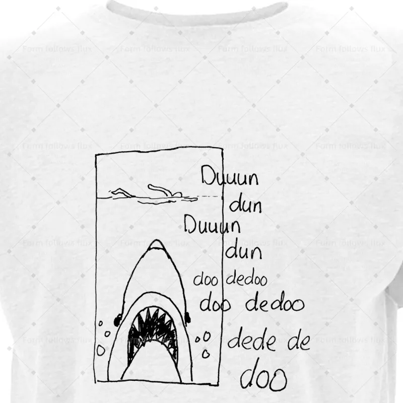 

2026 men T-Shirt Hoodie Jaws Theme Tune Animals Animals Family Kids Songs Summer Hand Drawn Comic style Unisex S-6XL Plus Size F