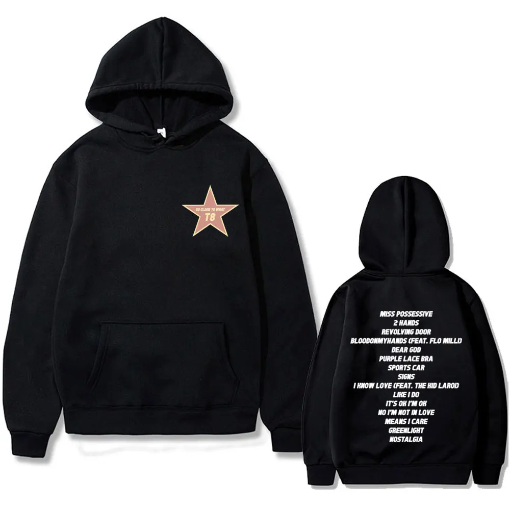 

Tate Mcrae Album So Close To What Miss Possessive 2025 World Tour Hoodie Men Women Fashion Retro Oversized Sweatshirt Streetwear