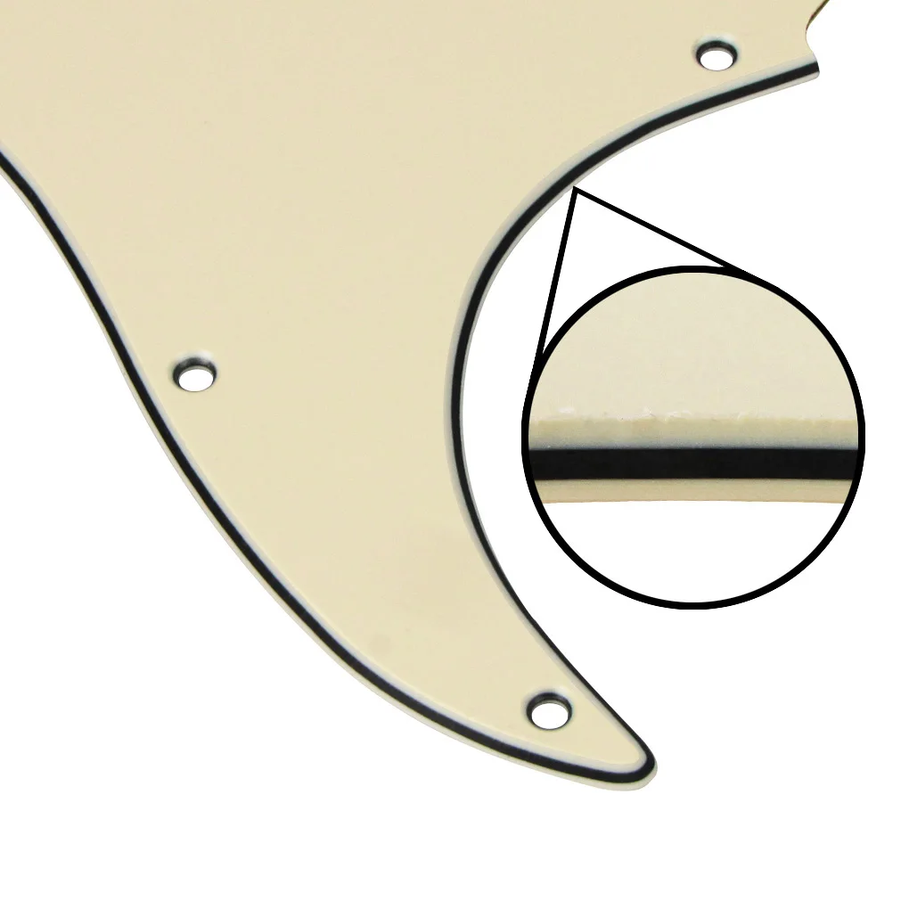 FLEOR 11-Loch HSS Gitarren-Schlagbrett, 3-lagig, PVC + Schrauben für American ST SSH E-Gitarre, Teile, Schlagplatte, Ersatzteile – Detail 12
