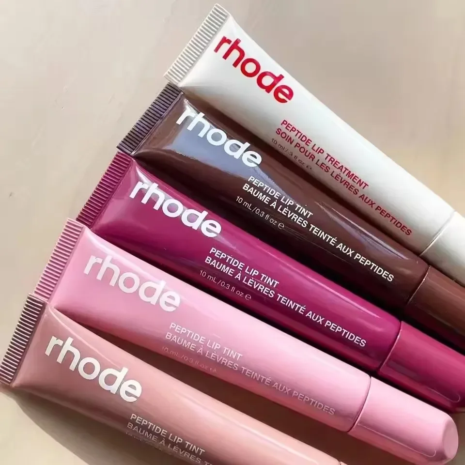 RHODE maquillaje brillo de labios hidratante de labios funda de teléfono para iPhone nuevo cinta de galleta de azúcar tostada Jelly Bean Pbj Lemontini lápiz labial