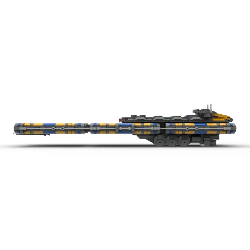 Modelo de navio de guerra espacial moc tijolos de construção o.r.e tecnologia de navio de mineração blocos modulares presentes brinquedos de natal conjuntos diy montagem