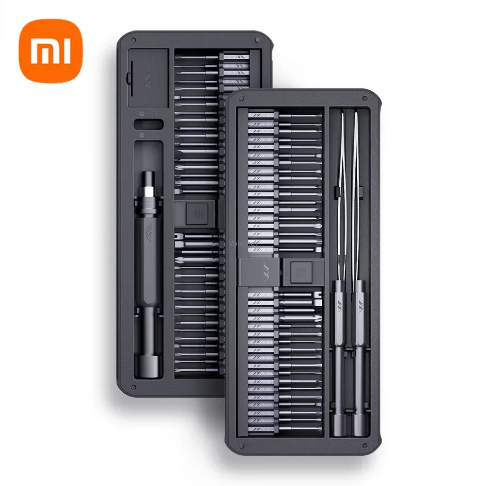 Xiaomi JIMI JM-GNT80 80 In 1 Precision Screwdrivers 72PC S2 Alloy Steel Bits Home DIY Multi-used Repair Screw Driver With 2 Rods