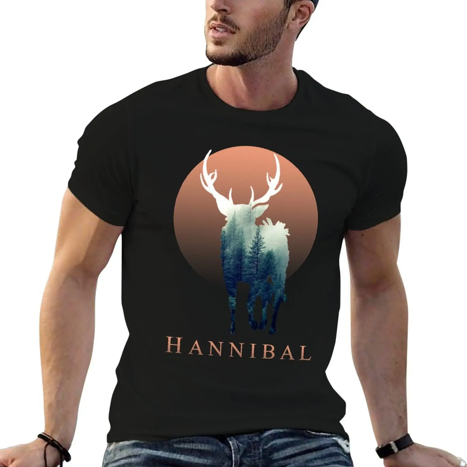 

Proud Hannigram Mads Mikkelsen Lecter Cool Gift T-Shirt man t shirt summer t shirts with prints T-Shirt