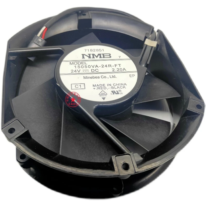 

1 шт. NMB 15050VA-24R-FT C1 DC 24 В 2,02 А 172x150x51 мм 3-проводной инверторный охлаждающий вентилятор
