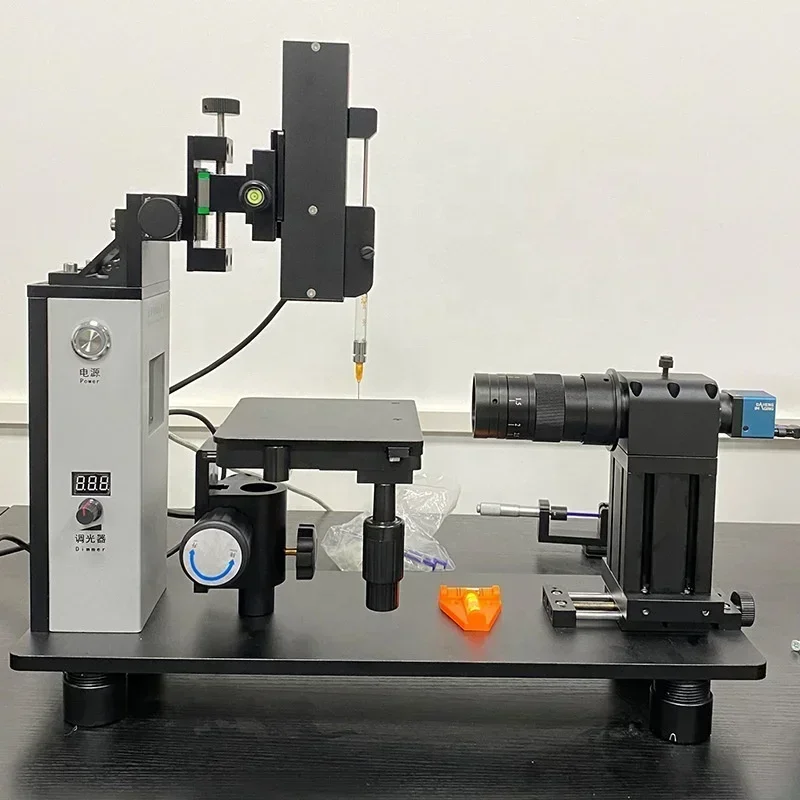 Water Optical Contact Angle Goniometer Meter Measurement Instrument Tester Measuring Device Test