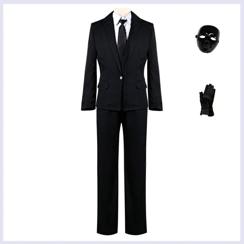 ชุดคอสเพลย์ CyAnime Game Library of Ruina Roland เสื้อคลุมสีดำ ชุดยูนิฟอร์ม ครบชุด พร้อมวิกผม สำหรับผู้ใหญ่ ชาย ชุดฮาโลวีน ชุดงานคาร์นิวัล