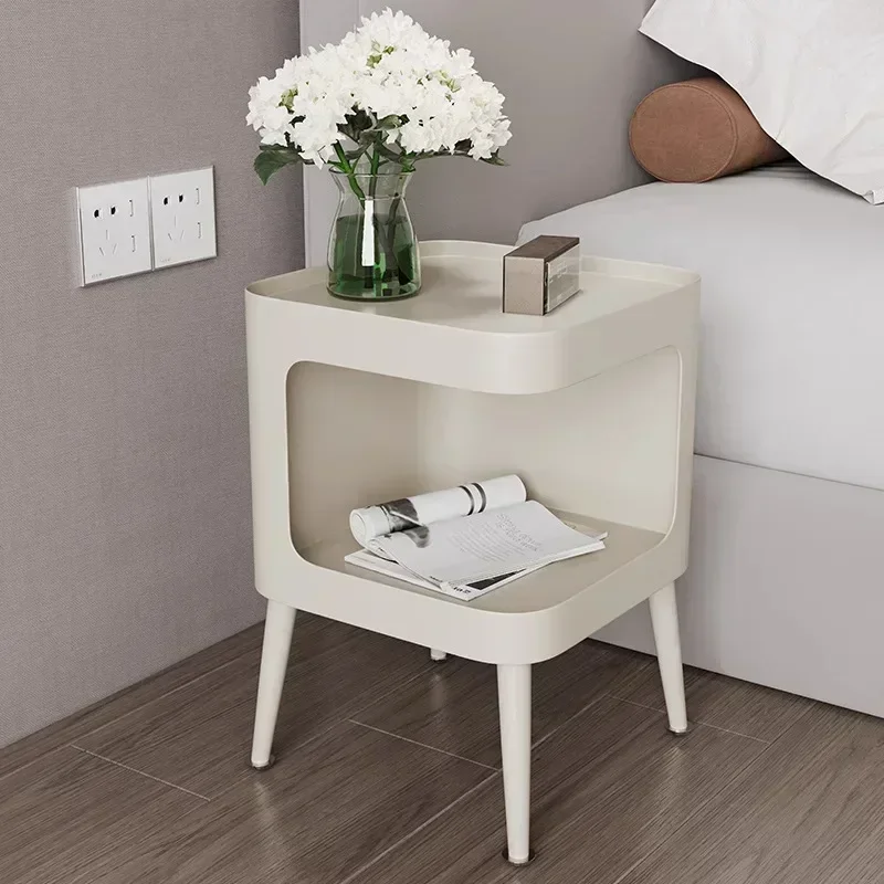 Cream wind living room sofa side table bedside table wrought iron creative bedside small coffee table small table