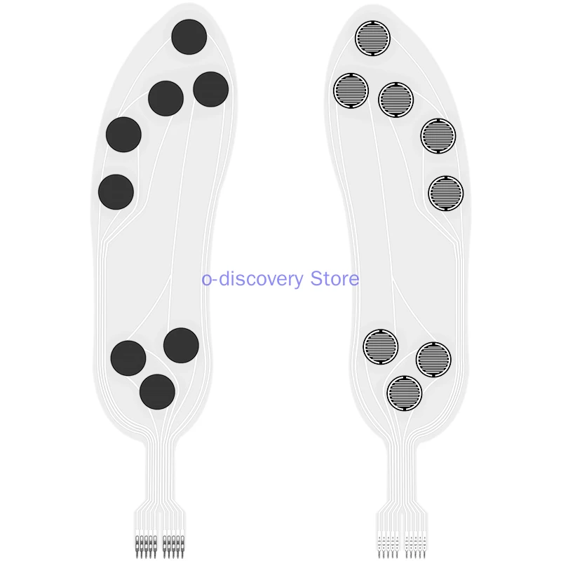 Flexible Thin Film Pressure Sensor ZNX-01 Smart Insole Varistor Type Multi-point Sensing