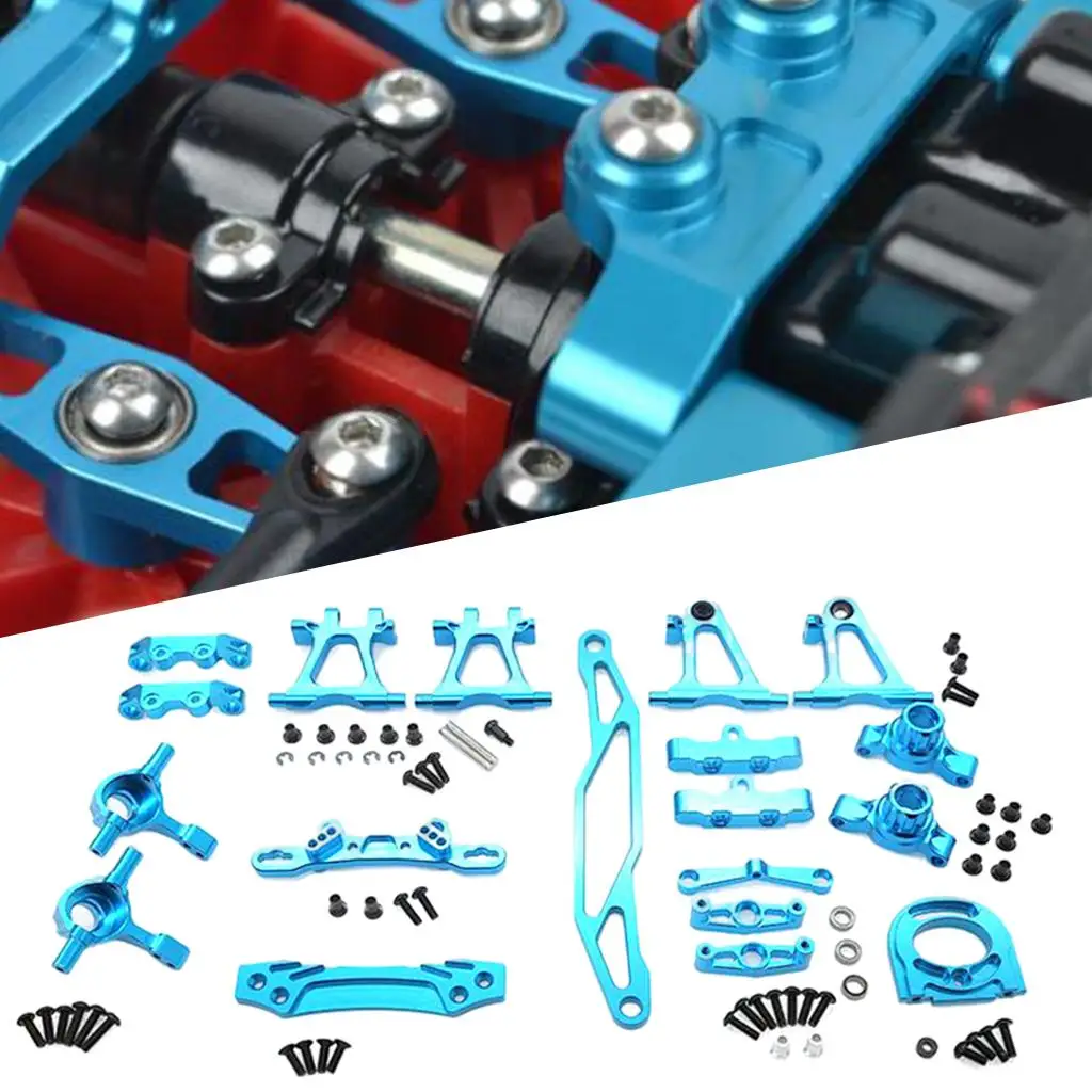 

RC Spare Complete Kit Front Steering Cup for Tamiya TT02 Model Vehicle Crawler DIY Accessories