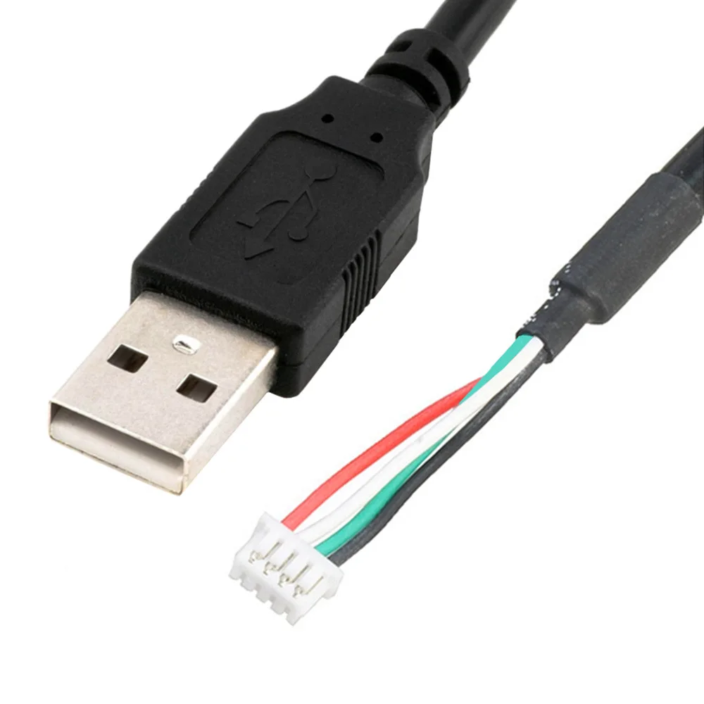 USB to 4P MX1.25 cable, 4P MX1.25 Female to USB 2.0 Female/ Male Cable USB to Dupont 4 pin Data Cable 50cm