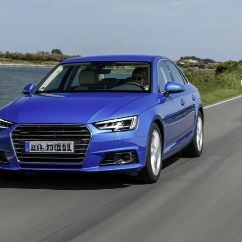 

Для Audi A4 B9 2016-2018 Стандартная модель: решетка противотуманной фары, дизайн S4 Honeycomb, черная, глянцевая, аксессуары для авто