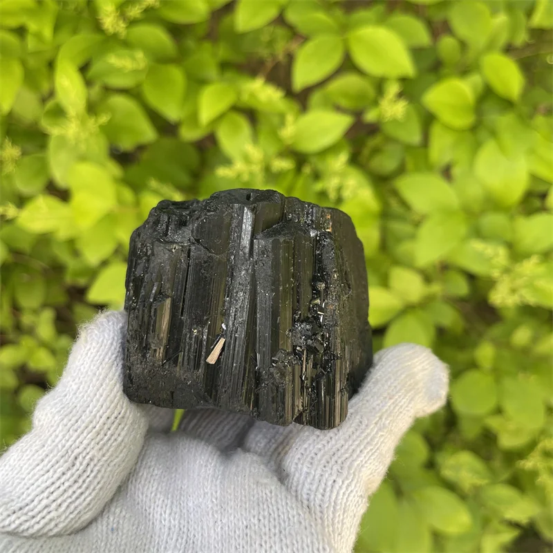 431g Natural Black Tourmaline Gravel Raw Gemstone Mineral Specimen Crystal Healing Advanced Collection Eliminate