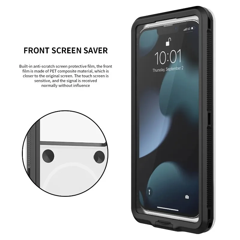 Universal Shockproof ip68 waterproof cover for Xiaomi 13 Ultra 13 12 12S Pro 11 11S 10T M3 M4 F5 X3 X4 Pro Full protection Cases