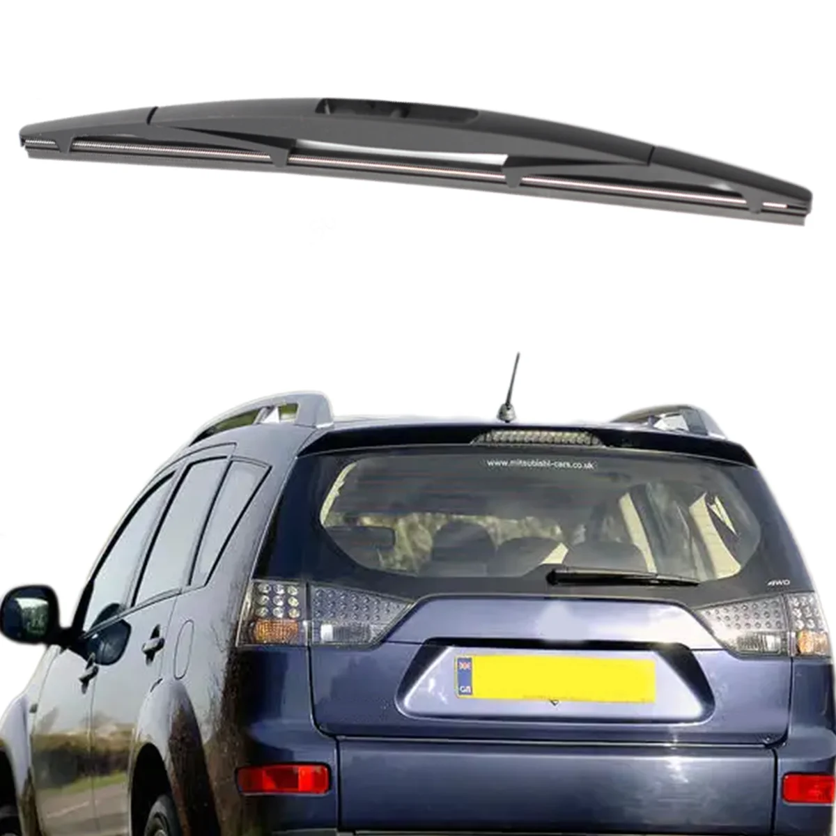 1 Pc 12 "Achterruitenwisser Voor Mitsubishi Outlander Ex 2007-2012 Voorruit Voorruit Achter Wisser Auto Accessoires accessoires