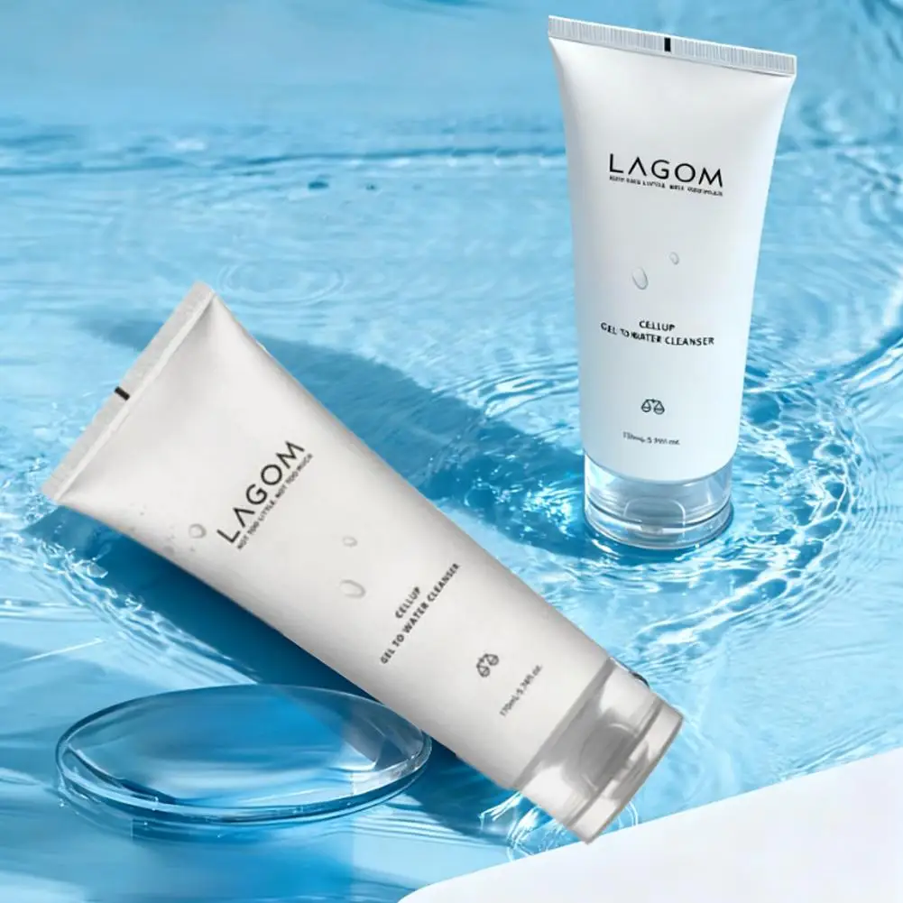 منظف الوجه بالأحماض الأمينية الكورية من لاغوم 170 مل ينظف المسام بلطف يزيل الزيت يرطب غير منظف قائم على الجل #2