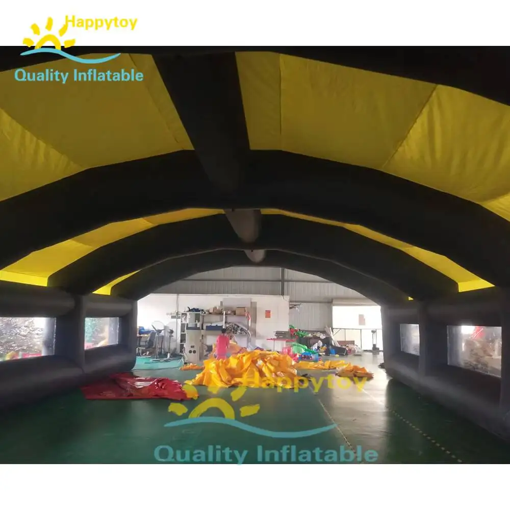 Customized Arch Inflatable Garage Tent For Car Cover Inflatable Paintball Field Big Inflatable Sport Tent