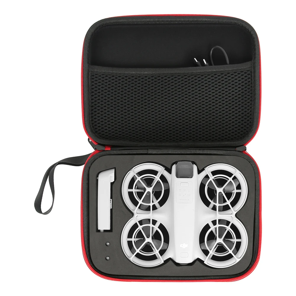 航空機収納ボックス,ミニ収納バッグ,Dji Neo用クラッチ,黒