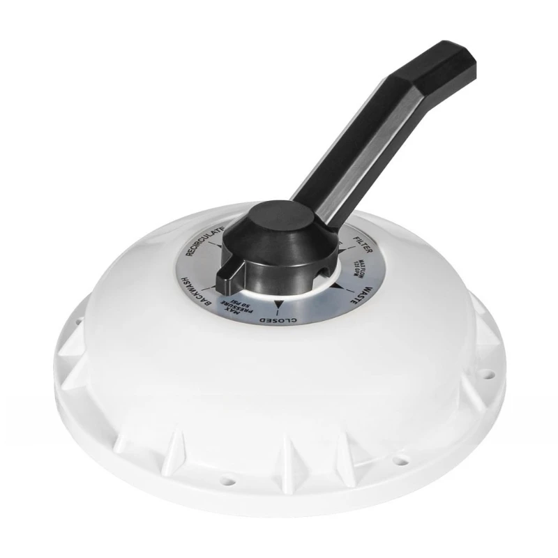 

The parts of the valve top component are suitable for high flow swimming pools