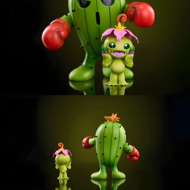Figuras de acción de Digimon Adventure de Anime, 11cm/4,3 pulgadas, Palmon Evolution Togemon, colección de estatuas de Pvc, modelo de juguetes, regalos