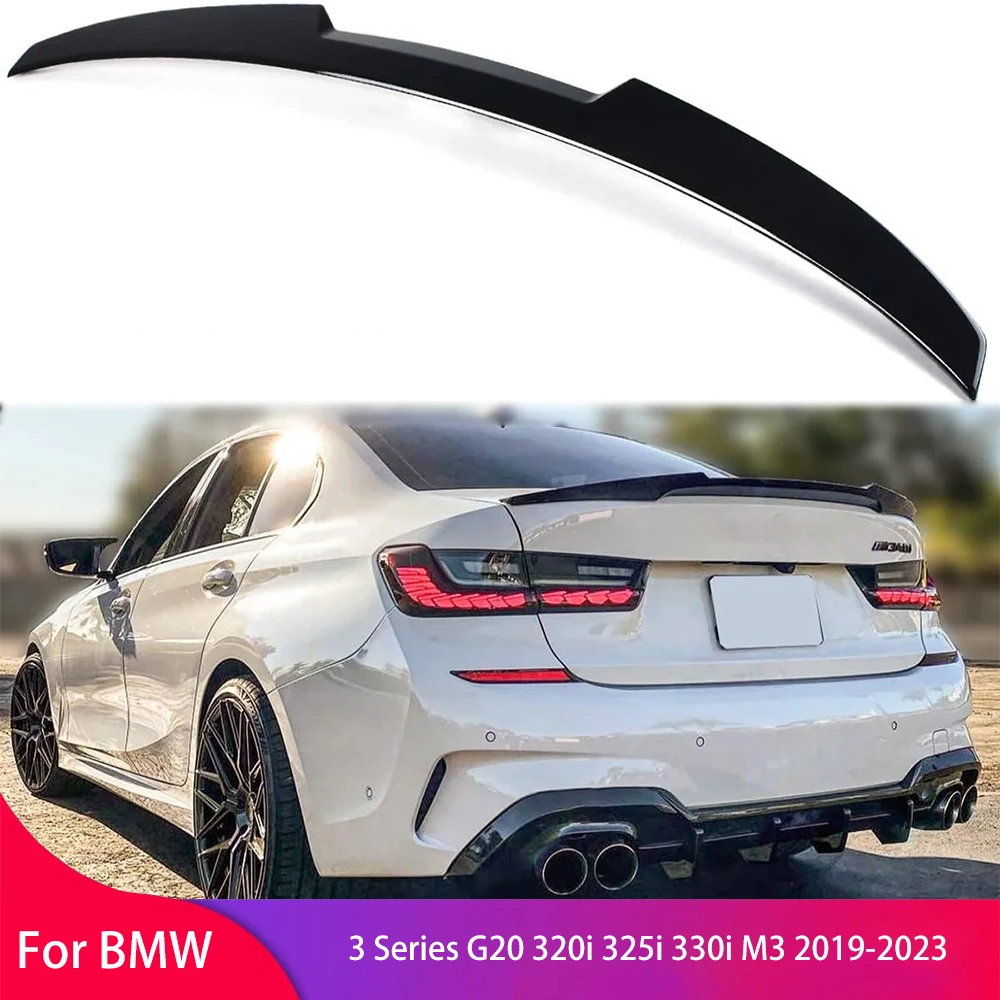 

Rear Wing Tail Fixed Wings for BMW 3 Series G20 320i 325i 330i M3 2019-2023 Spoiler Car Trunk Roof Lid Spoiler Diffuser Parts