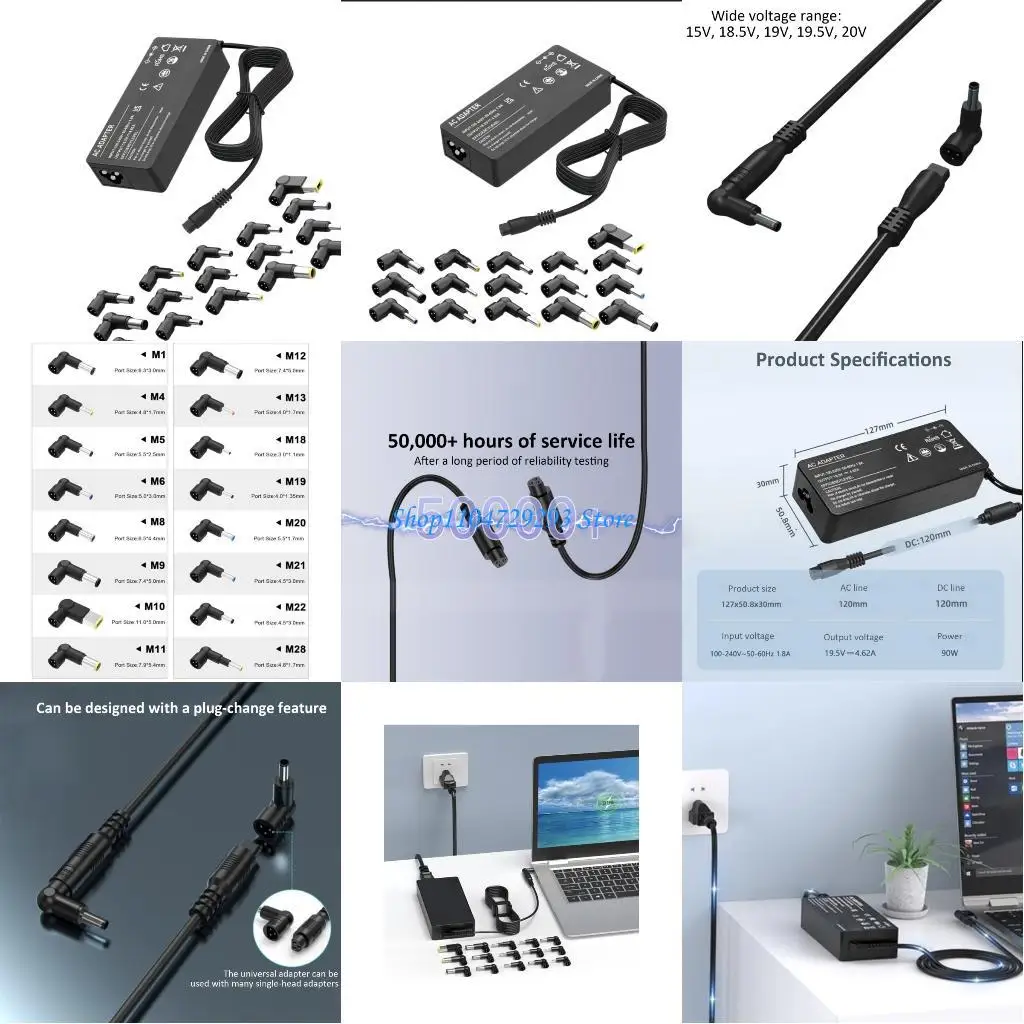 Y2GD 1 Piece Notebook Device Set 90W Power Connection Compatible Multiple Trademarks Models