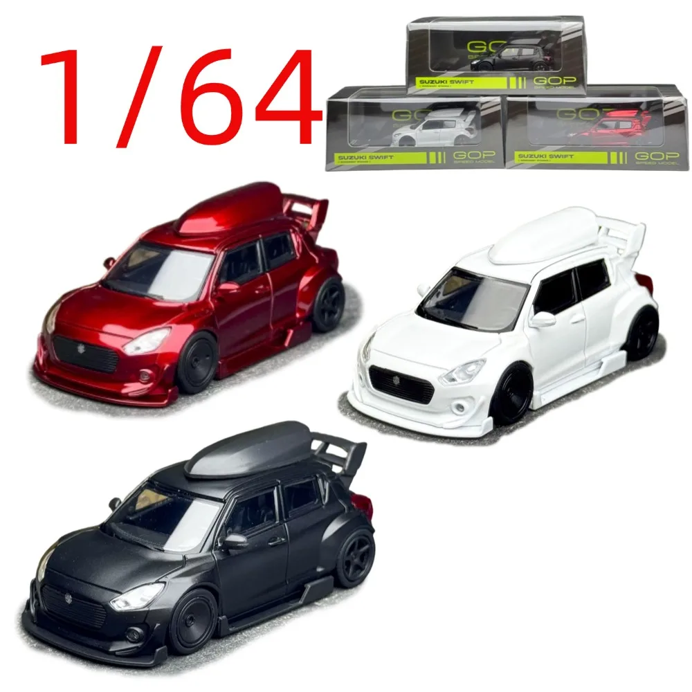 gop-speed-diecast-1-64-scale-suzuki-swift-sports-zephyr-car-model-alloy-suzuki-swift-zephyr-racing-car-model-collect-ornaments
