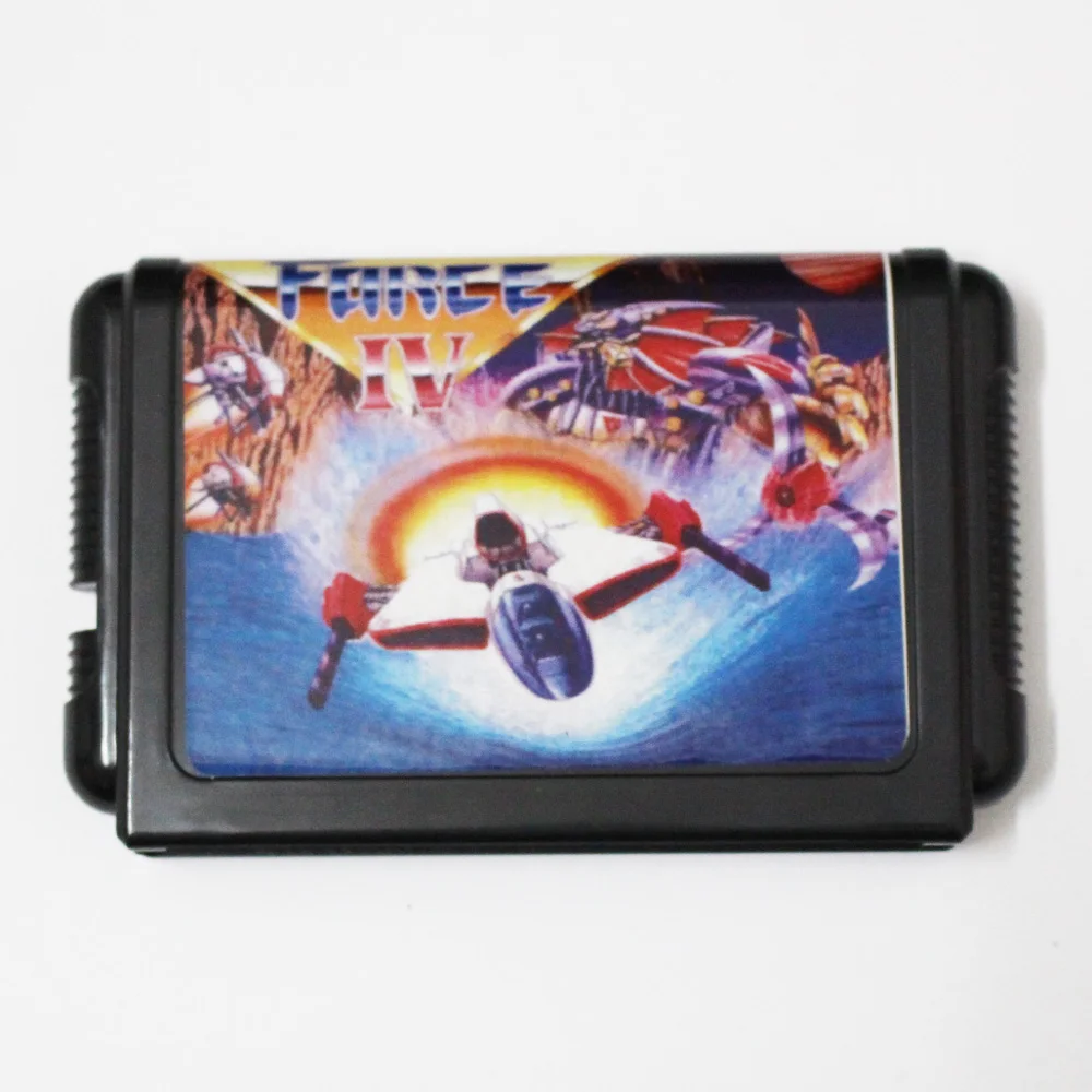بطاقة الألعاب Thunder Force IV 16bit MD لوحدات تحكم Sega MegaDrive Genesis 16 بت