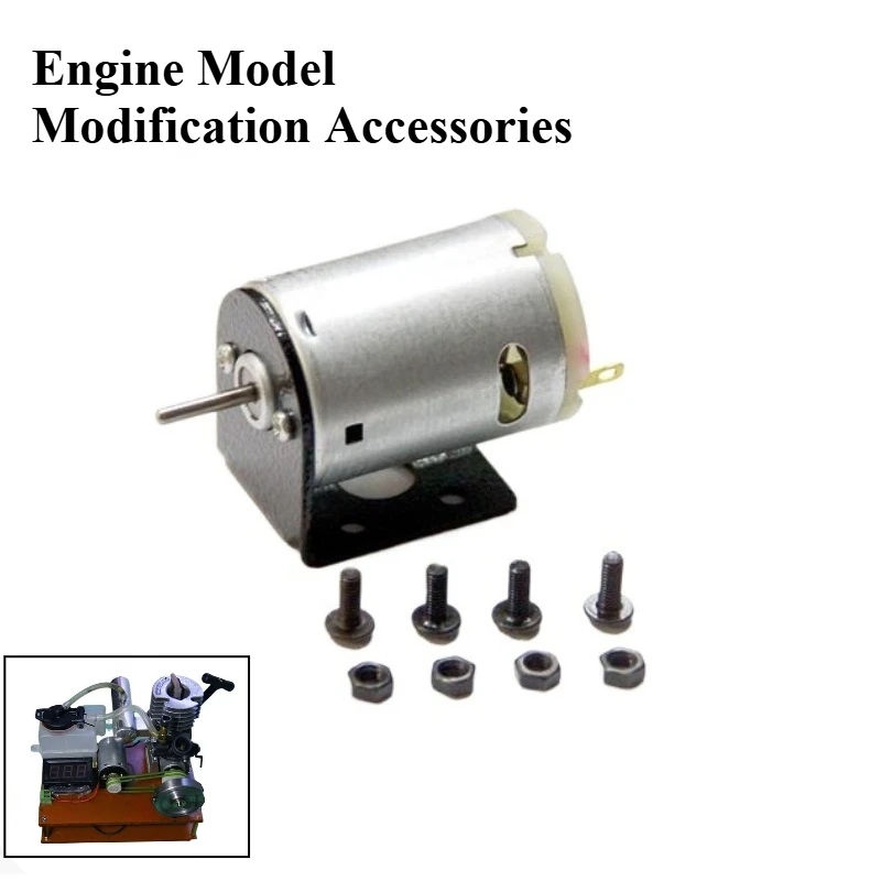 Engine Model Modification Accessories DIY Methanol Engine Modified Gasoline Mini Gasoline Engine Special Generator Motor 12V Toy