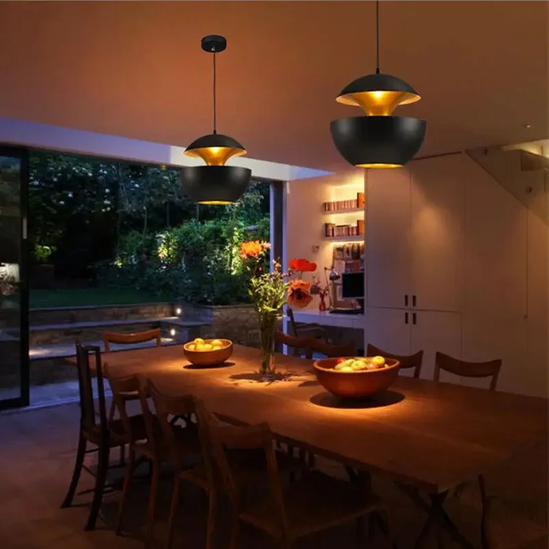 Pós moderno led lustres nordic luminária apple cozinha restaurante decoração sala de jantar pendurado iluminação luzes teto