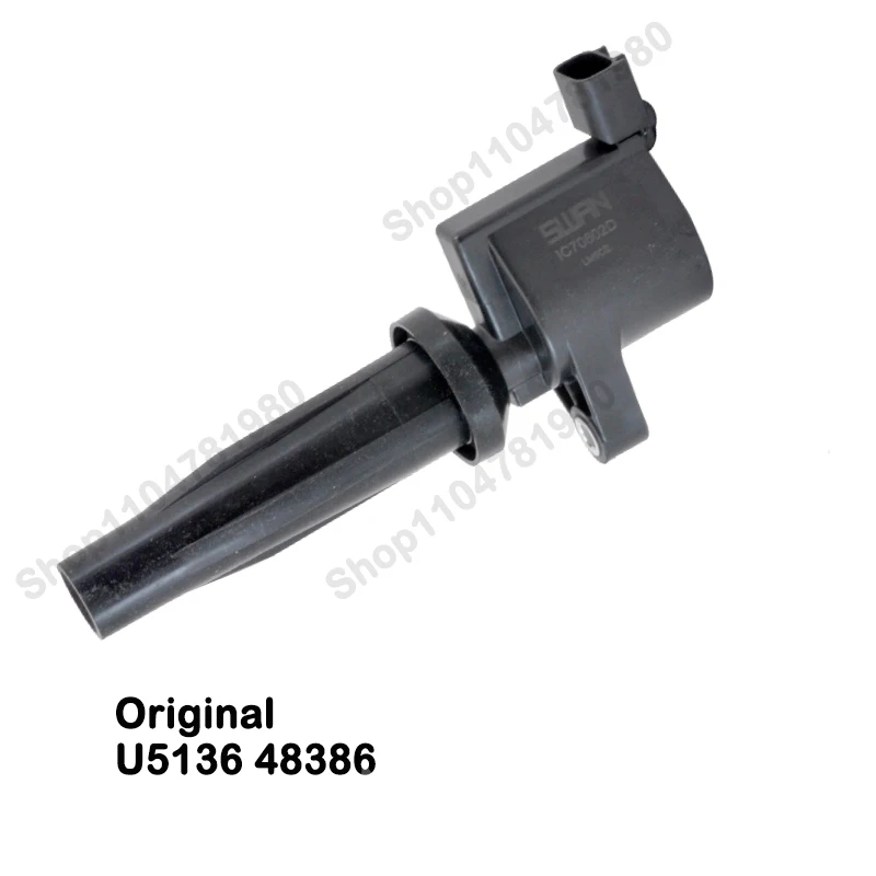 

4/6Pcs Ignition Coil 4M5E12A366AA 4M5G12A366BC U5136 48386 for FORD C-MAX FOCUS MONDEO S-MAX ECOSPORT VOLVO S40 S80 C30 V50 V70