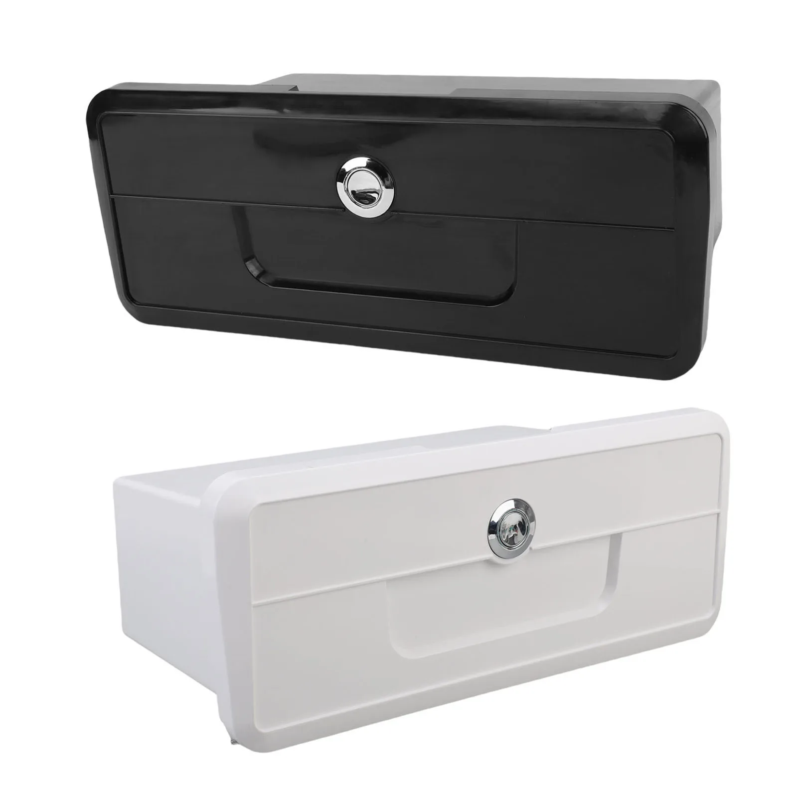 صندوق تخزين القارب، حامل أكواب متعدد الوظائف، تصميم مقاوم للمطر، صندوق قاعدة يخت مع قفل زر، صندوق تخزين القارب