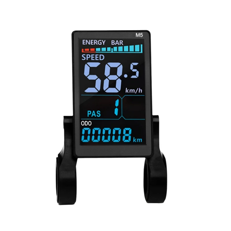 Hot M5 24V-72V Electric Bicycle Colorful Display 5PIN E Scooter LCD Panel Mountain Electric Bike Parts Sm Connector