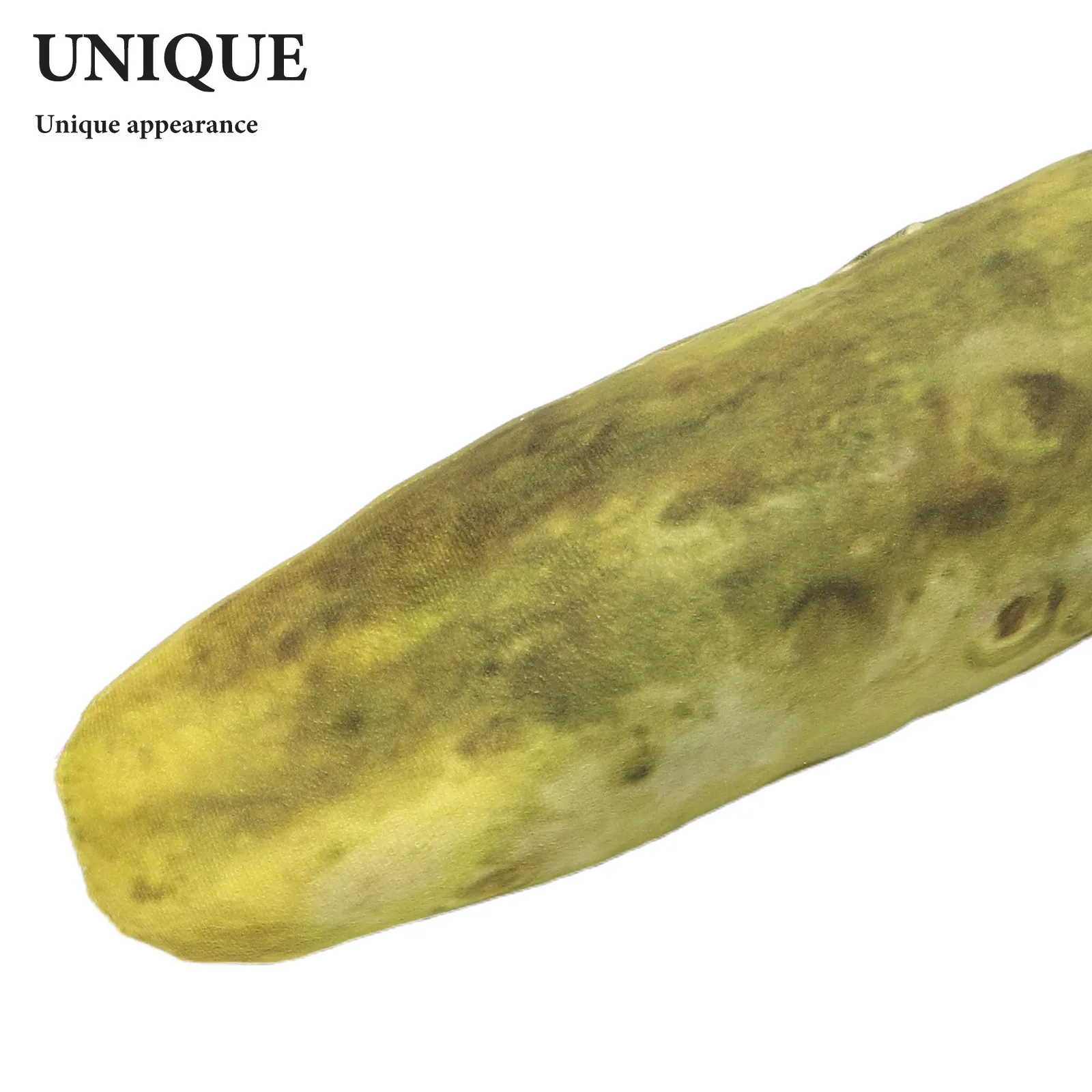 Cuscino a Forma di Cibo Realistico da 68 cm, Simpatico Cuscino Imbottito a Forma di Sottaceto per Letto, Soggiorno, Decorazione, Regalo per Bambini e Adulti